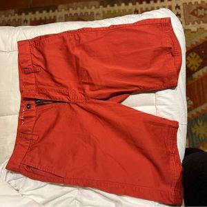 Men’s prana red shorts (36)